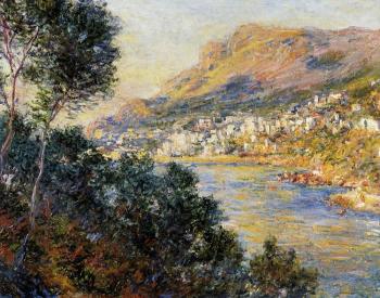 Claude Oscar Monet : Monte Carlo Seen from Roquebrune